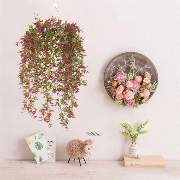 

1pc Artificial Hanging Vine, Multicolor