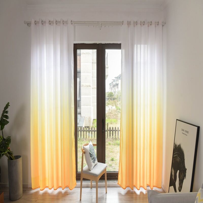 

Gradient Design Single Panel Curtain, Multicolor