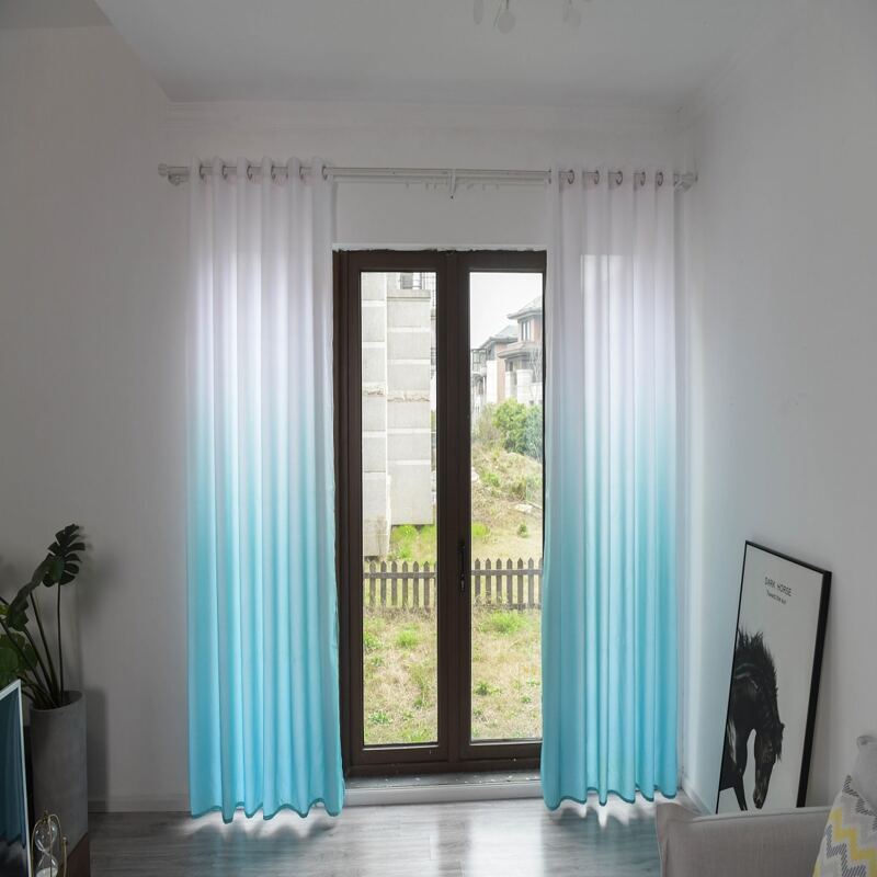 

Gradient Design Single Panel Curtain, Multicolor