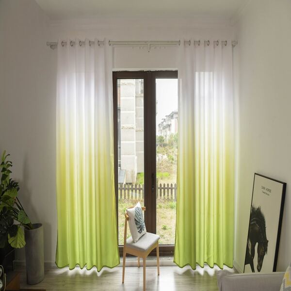 

Gradient Design Single Panel Curtain, Multicolor