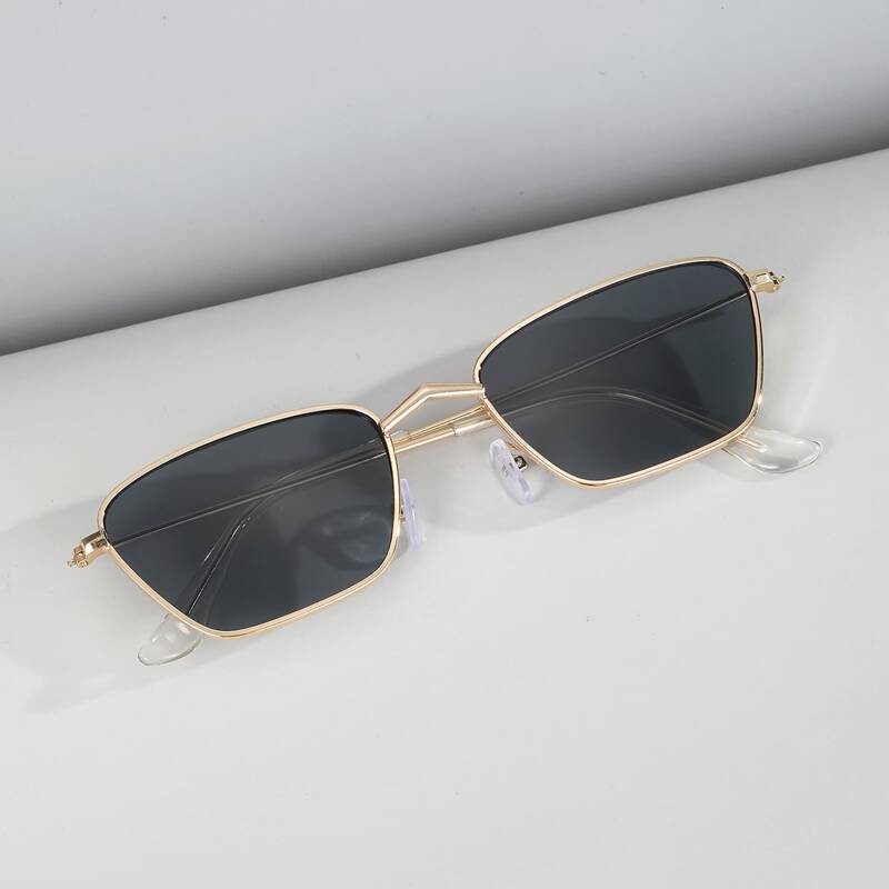 

Guys Metal Frame Sunglasses, Gold
