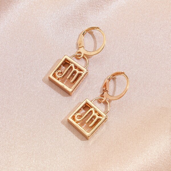 

Constellation Symbol Charm Drop Earrings, Gold