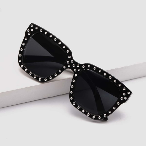 

Men Oversized Frame Sunglasses, Black