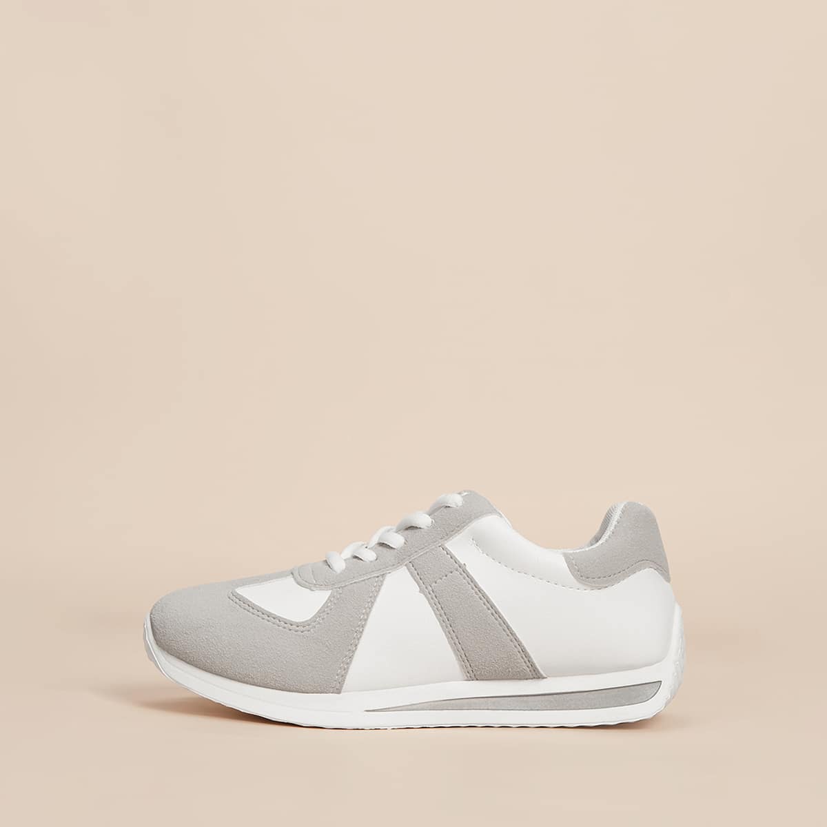 

Colorblock Lace-up Sneakers, Multicolor