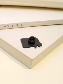 打字機設計胸針 - 彩色 - 查看 2