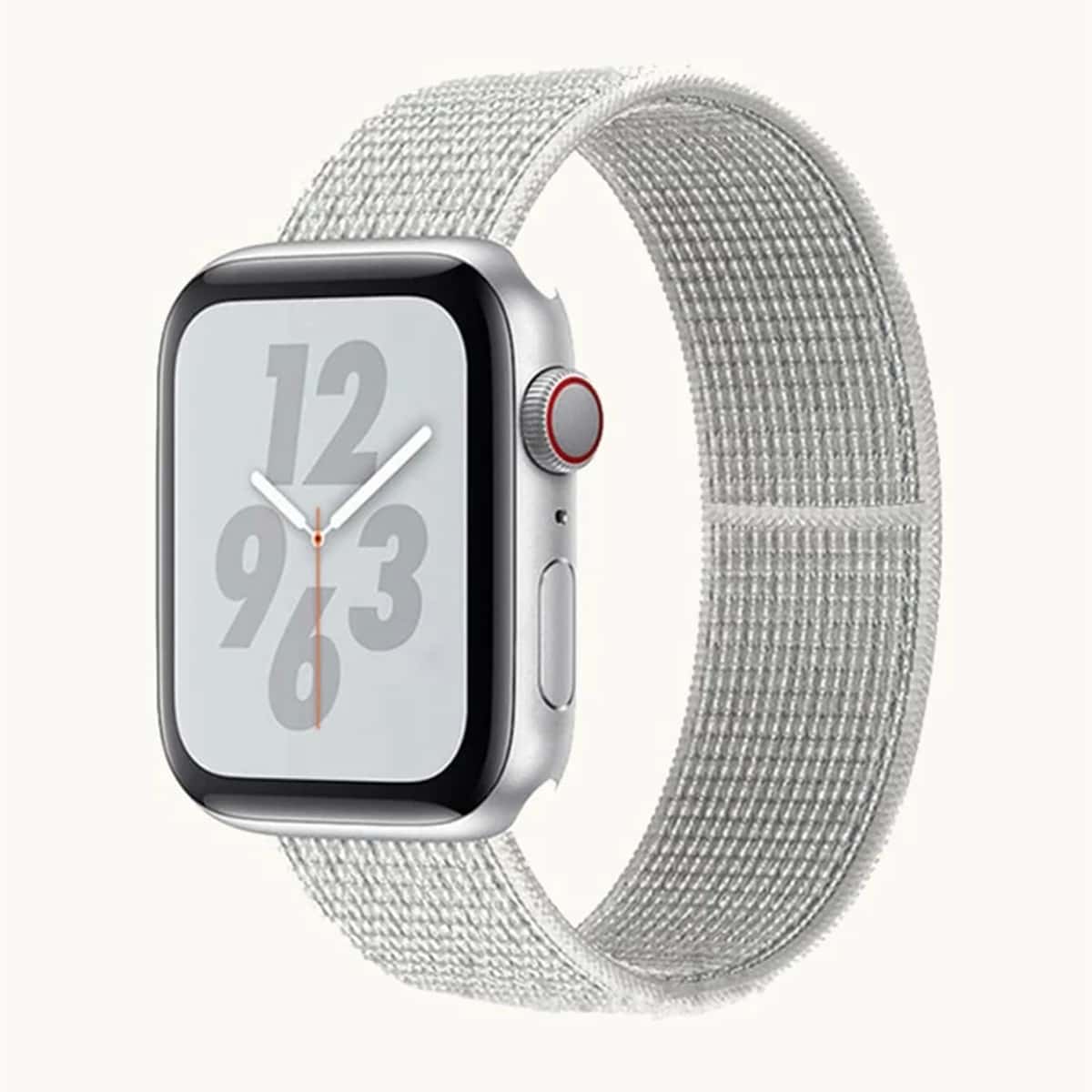 

1pc Simple Apple Watch Band, Silver