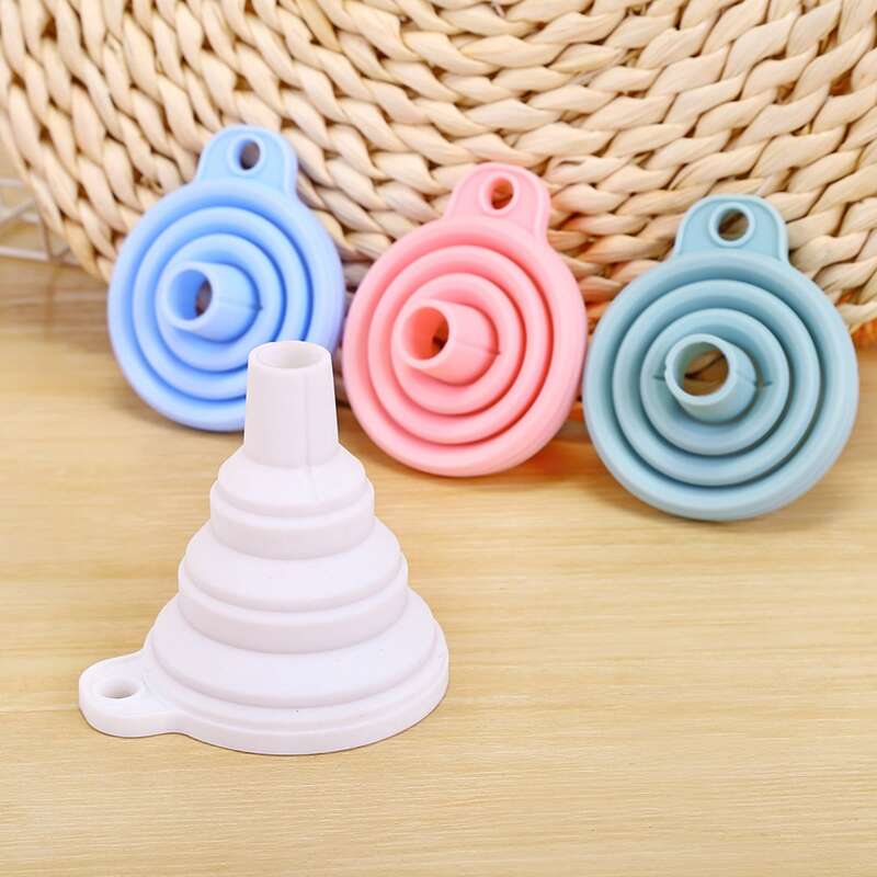 

1pc Random Flexible Funnel, Multicolor