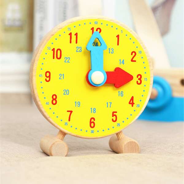 

Детская обучающая игрушка с часами, Многоцветный