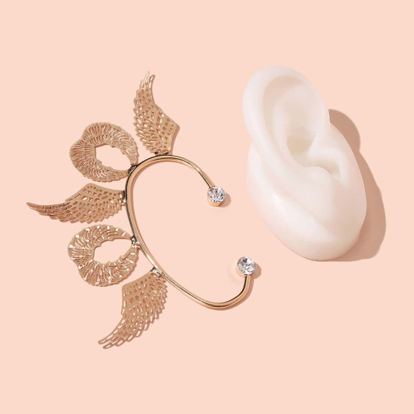 

Wing Charm Ear Cuff, Gold