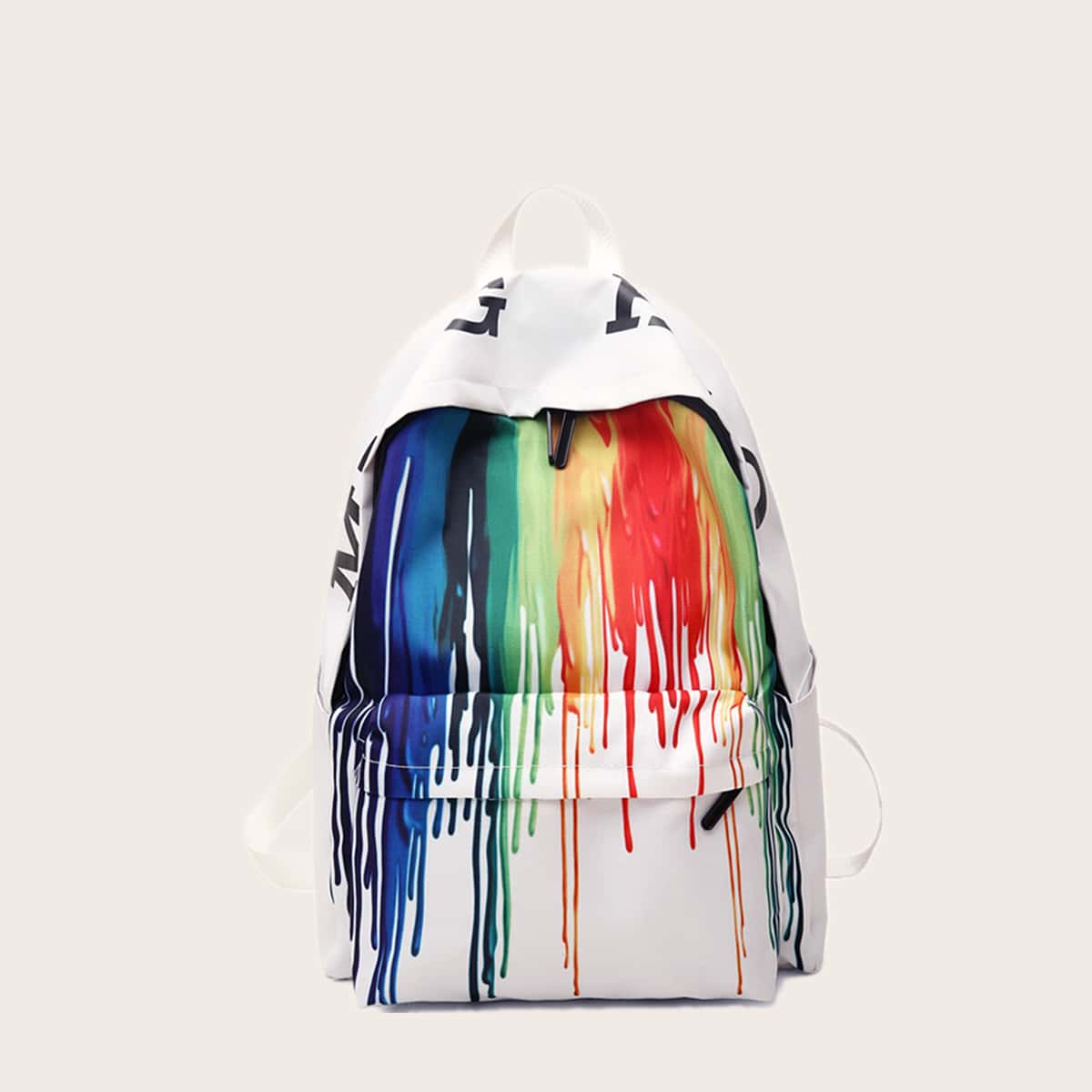 

Rainbow Zip Backpack, Multicolor