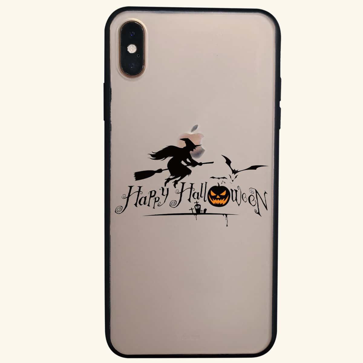 

Halloween Clear iPhone Case