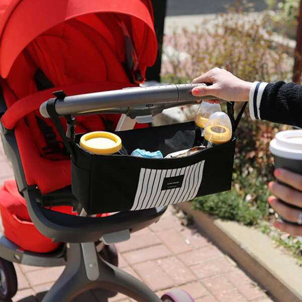 

Baby Stroller Hanging Storage Bag, Black