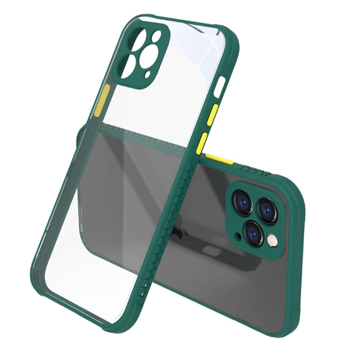 

Tire Pattern Frame iPhone Case, Dark green
