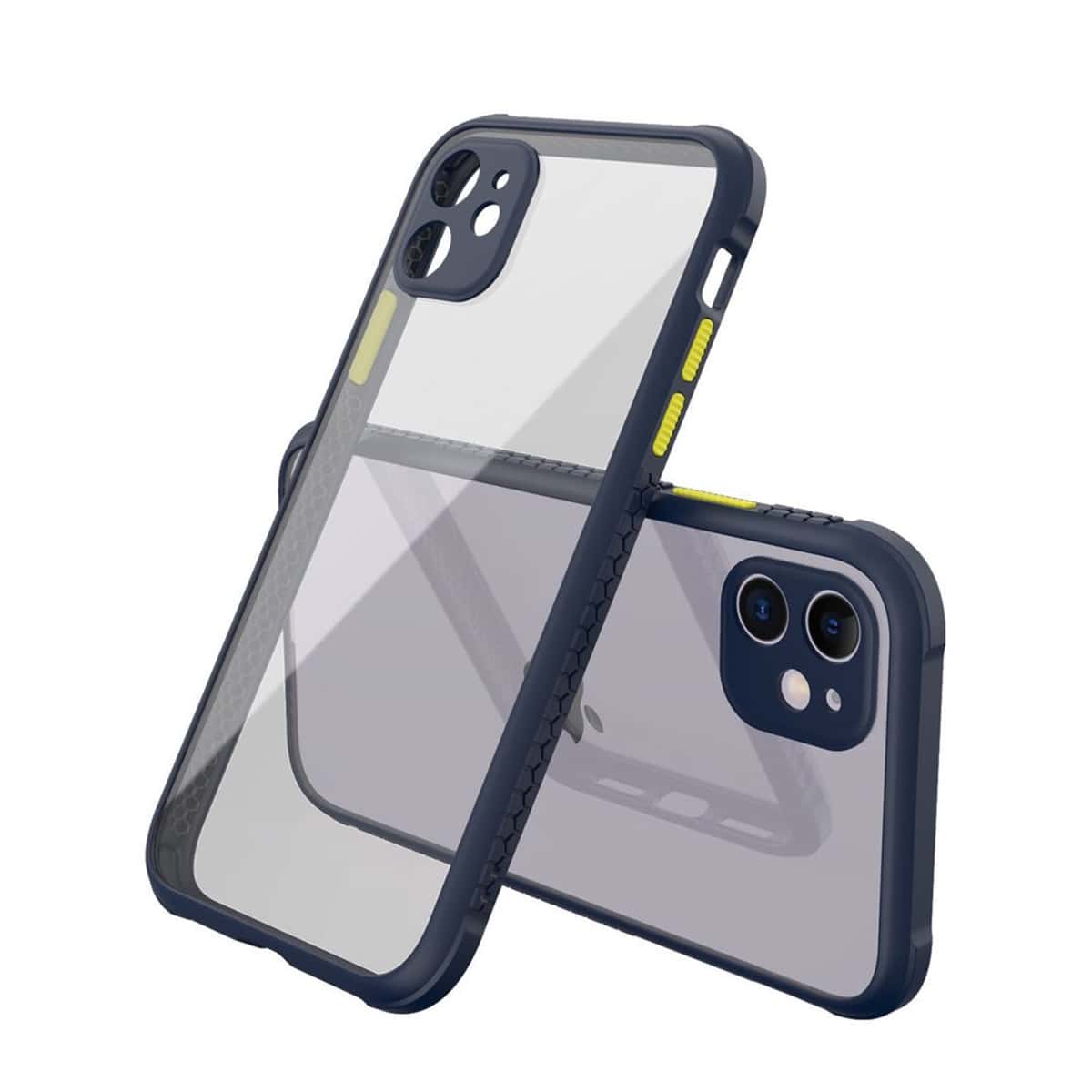 

Tire Pattern Frame iPhone Case, Blue