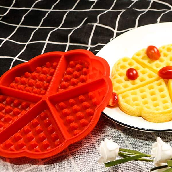 

1pc Random Color Waffle Mold, Multicolor
