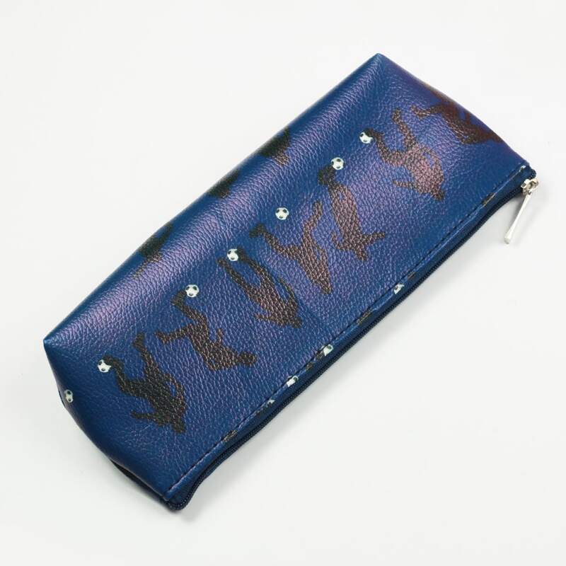 

1pc Figure Graphic Pencil Case, Blue