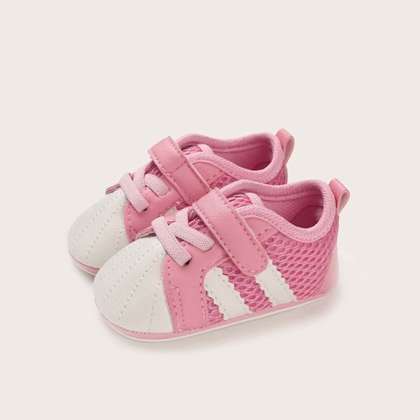 

Baby Boys Velcro Strap Sneakers, Pink