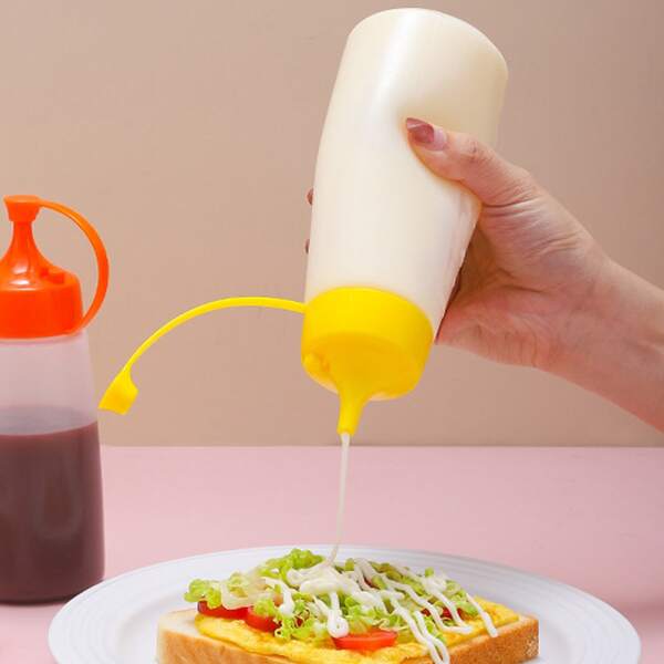 

1pc Random Color Condiment Bottle, Multicolor