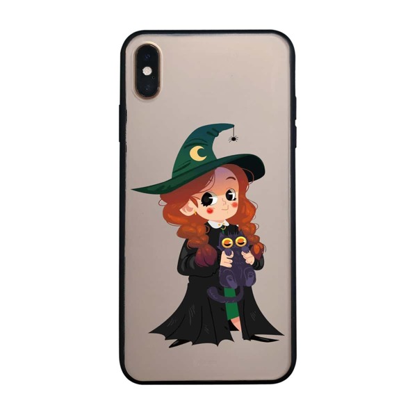 

Halloween Figure Graphic iPhone Case, Clear