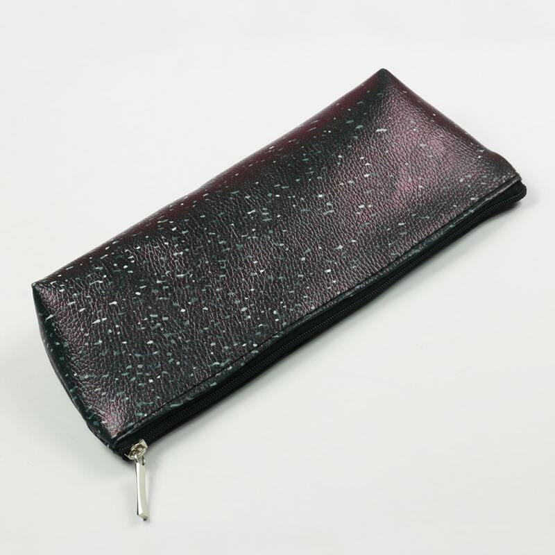 

1pc Graphic Print Pencil Case, Black