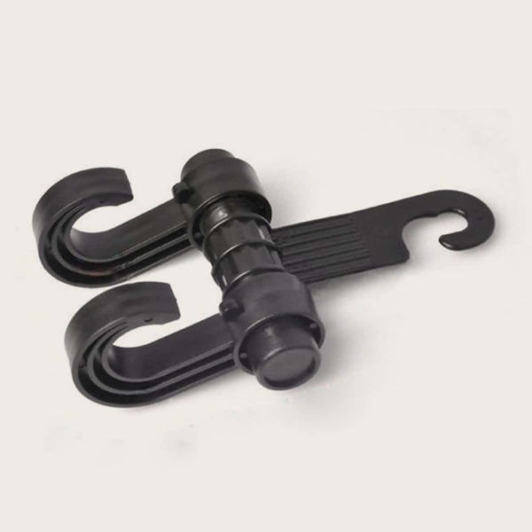 

1pc Multifunction Hanging Hook, Black