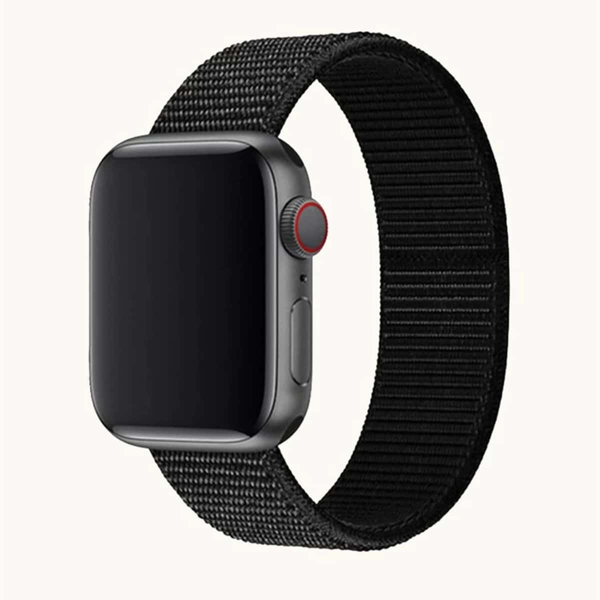 1pc Simple Apple Watch Band, Black