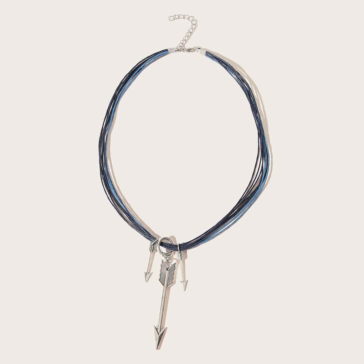 

Arrow Rope Necklace, Multicolor
