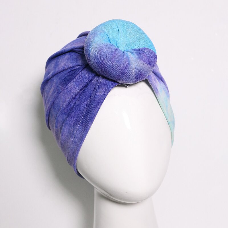 

Knot Design Turban Hat, Multicolor