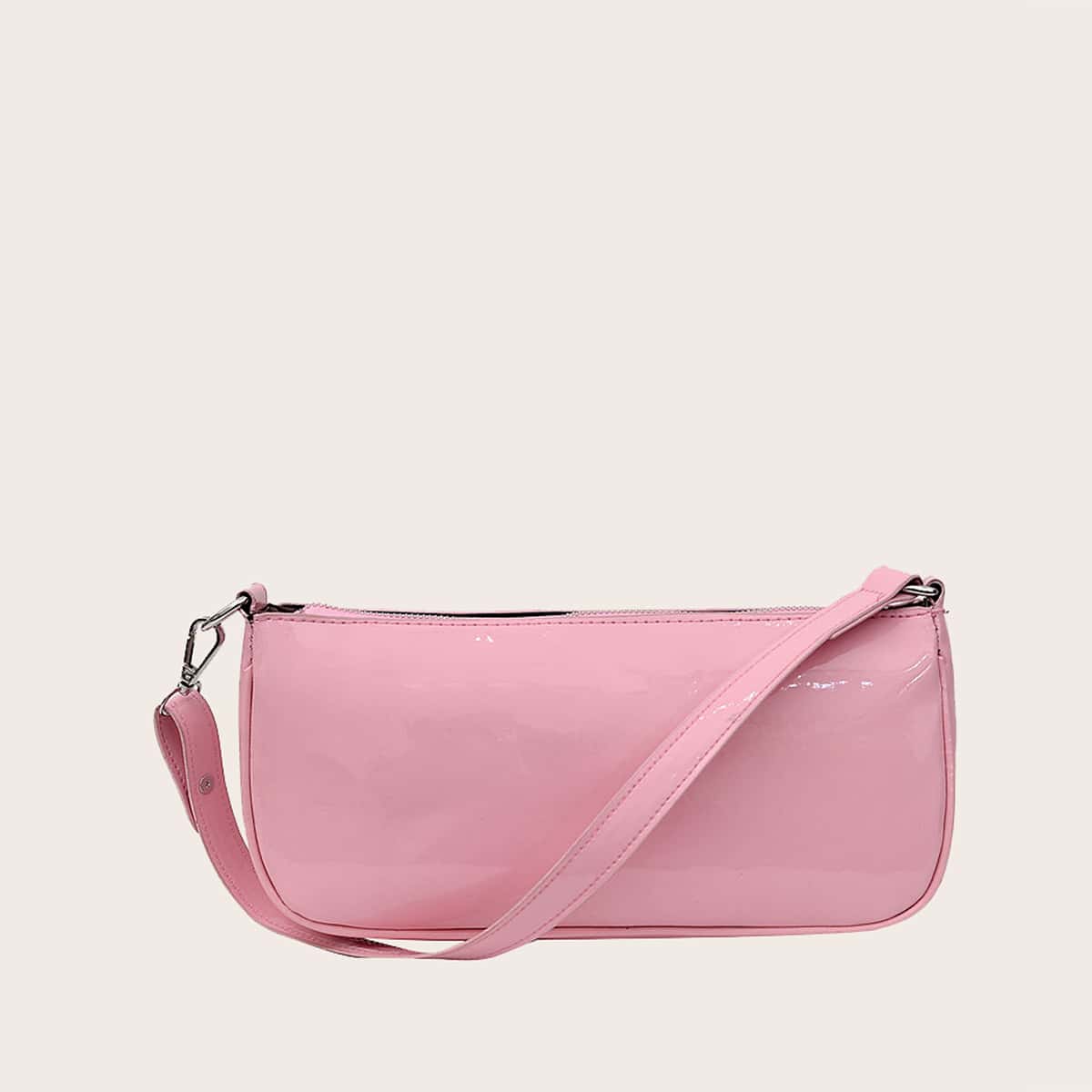 

Minimalist Baguette Bag, Baby pink
