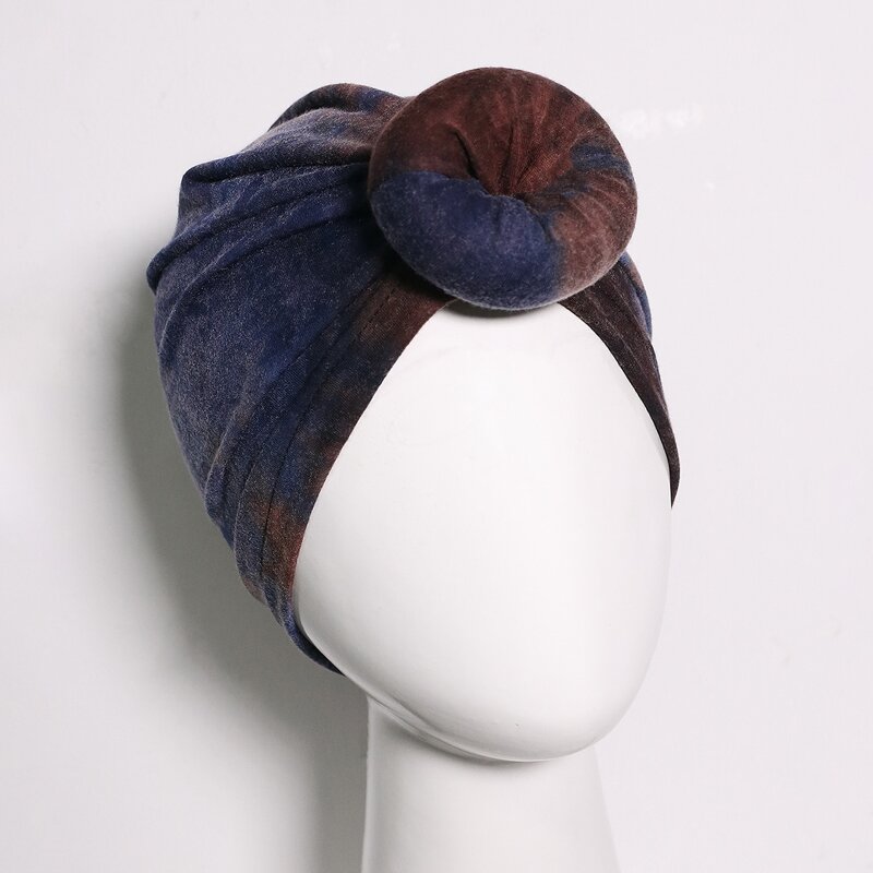 

Knot Design Turban Hat, Multicolor