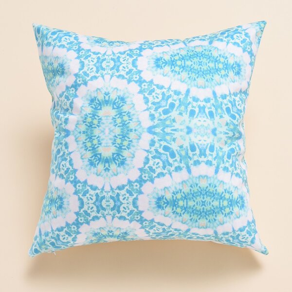 

Graphic Print Cushion Cover Without Filler, Blue