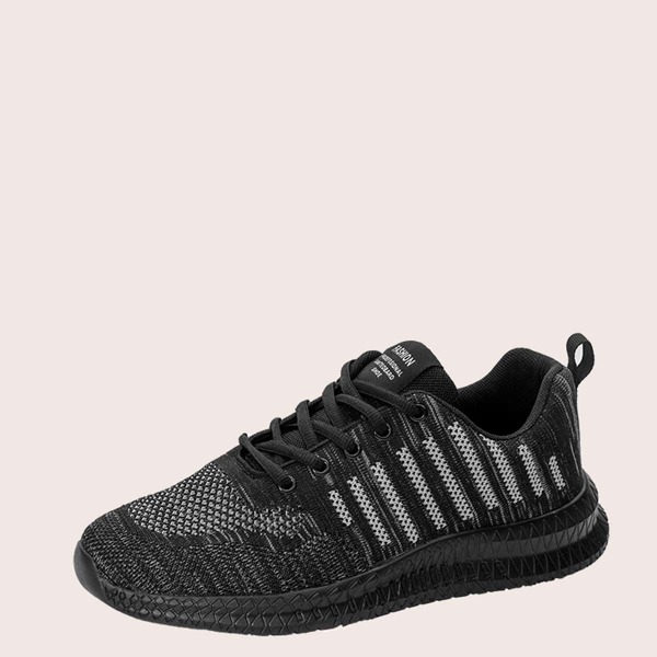 

Men Lace-up Front Wide Fit Sneakers, Grey