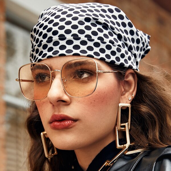 

Metal Frame Sunglasses, Orange