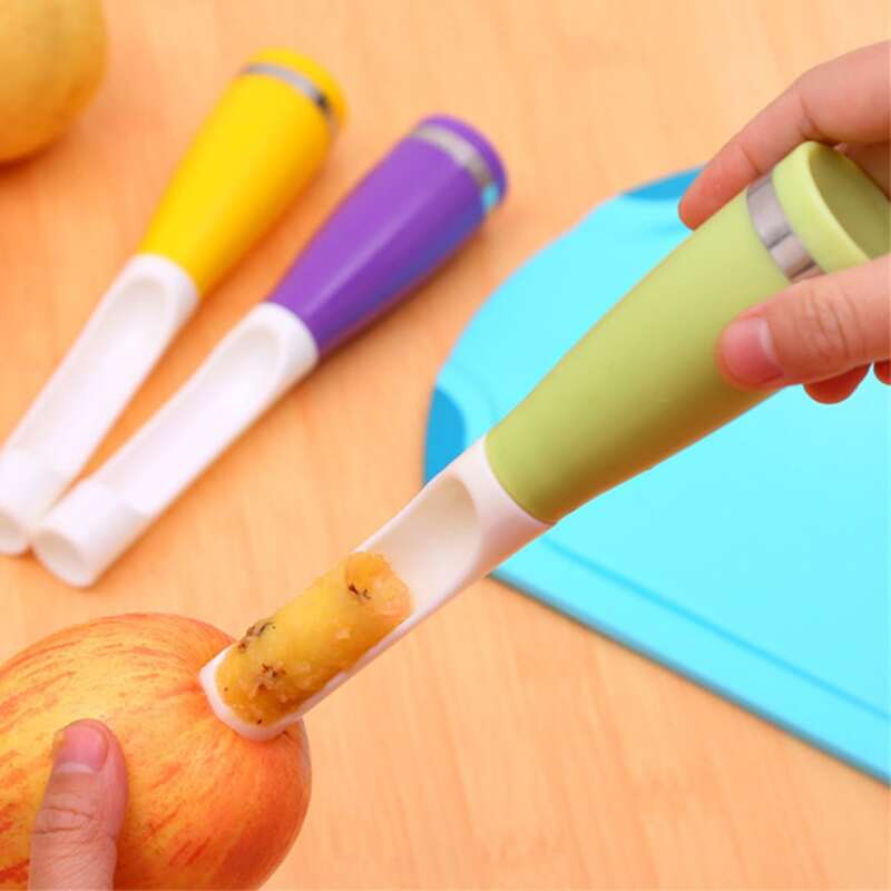 

1pc Random Color Apple Core Remover, Multicolor