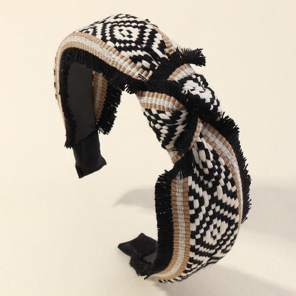 

Tribal Pattern Hair Hoop, Multicolor