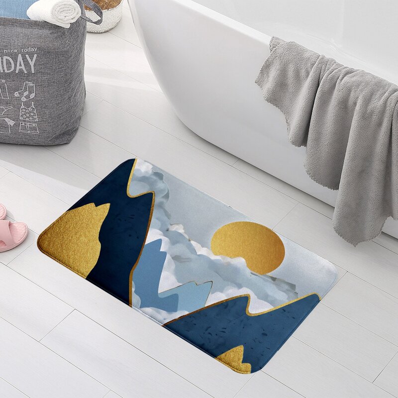 

Sun Print Floor Mat, Multicolor