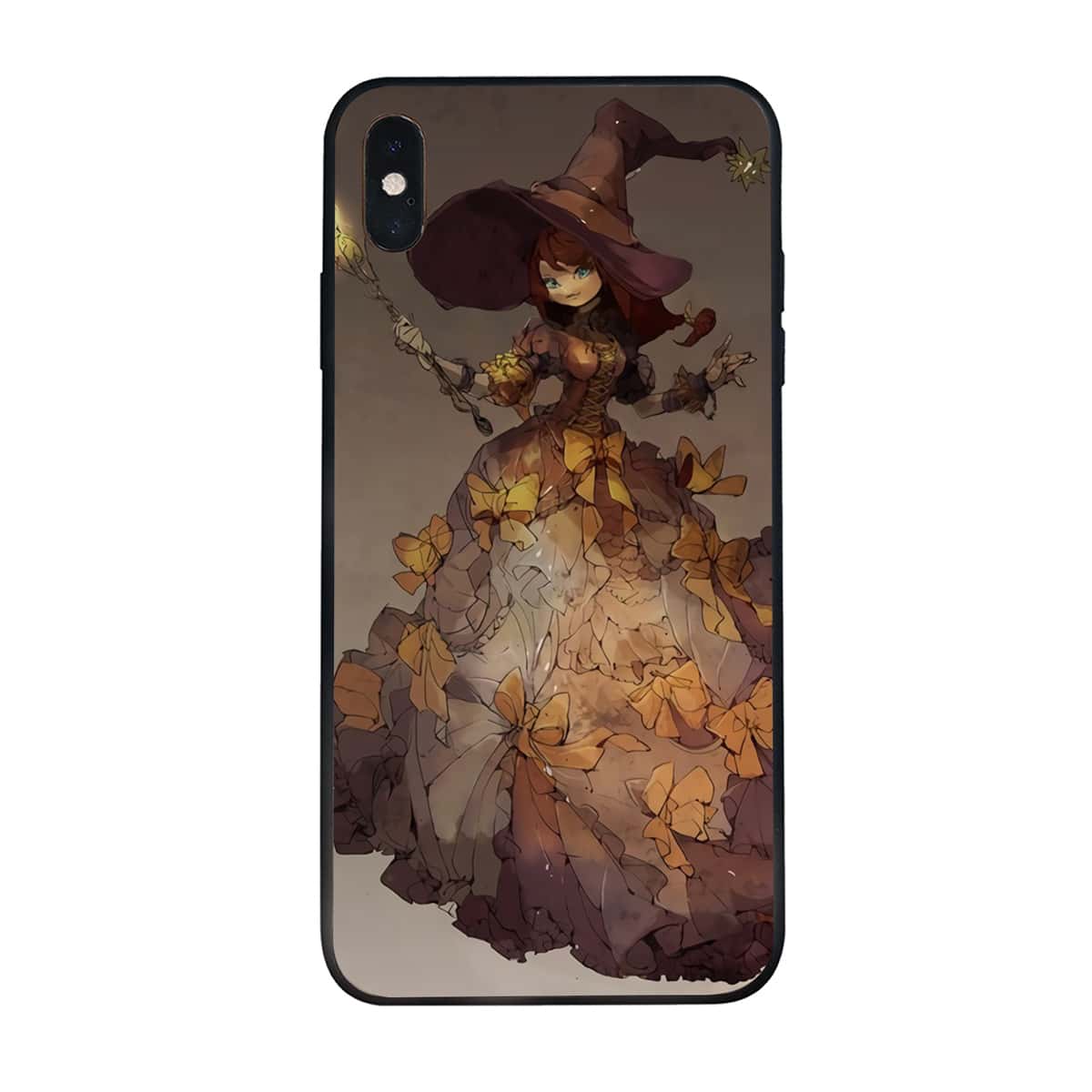 

Halloween Witch Pattern iPhone Case, Multicolor