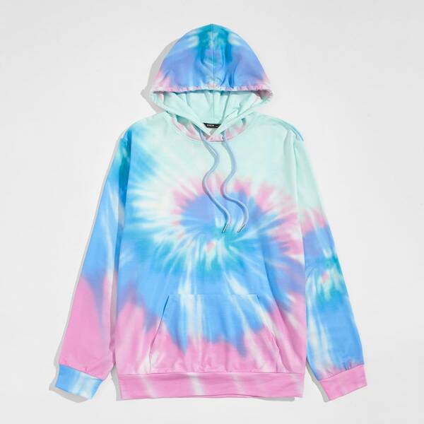 

Men Tie Dye Hoodie, Multicolor