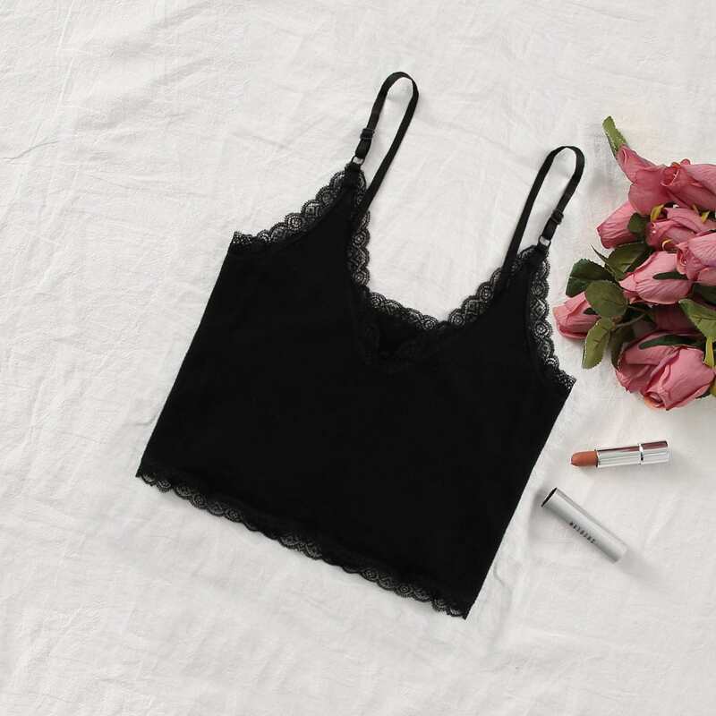 

Eyelash Lace Trim Knit Top, Black