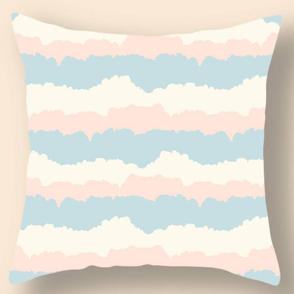 

Graphic Print Cushion Cover Without Filler, Multicolor