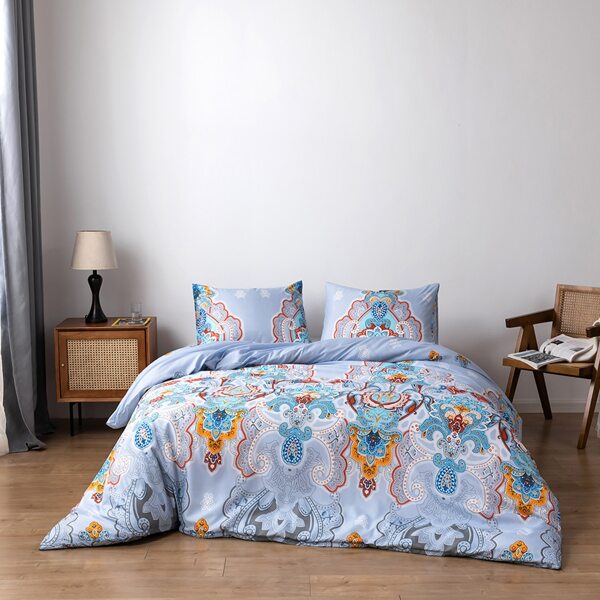 

Vintage Pattern Duvet Cover Without Filler, Multicolor