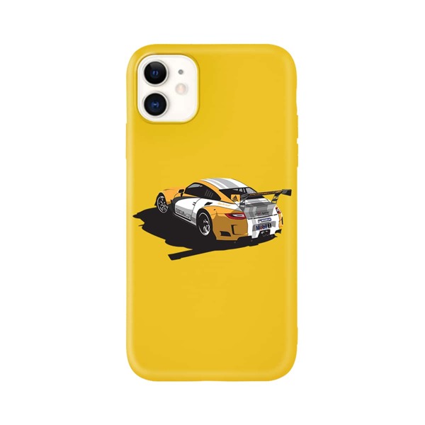 

Car Print iPhone Case, Yellow