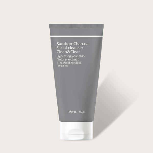 

Bamboo Charcoal Facial Cleanser, White