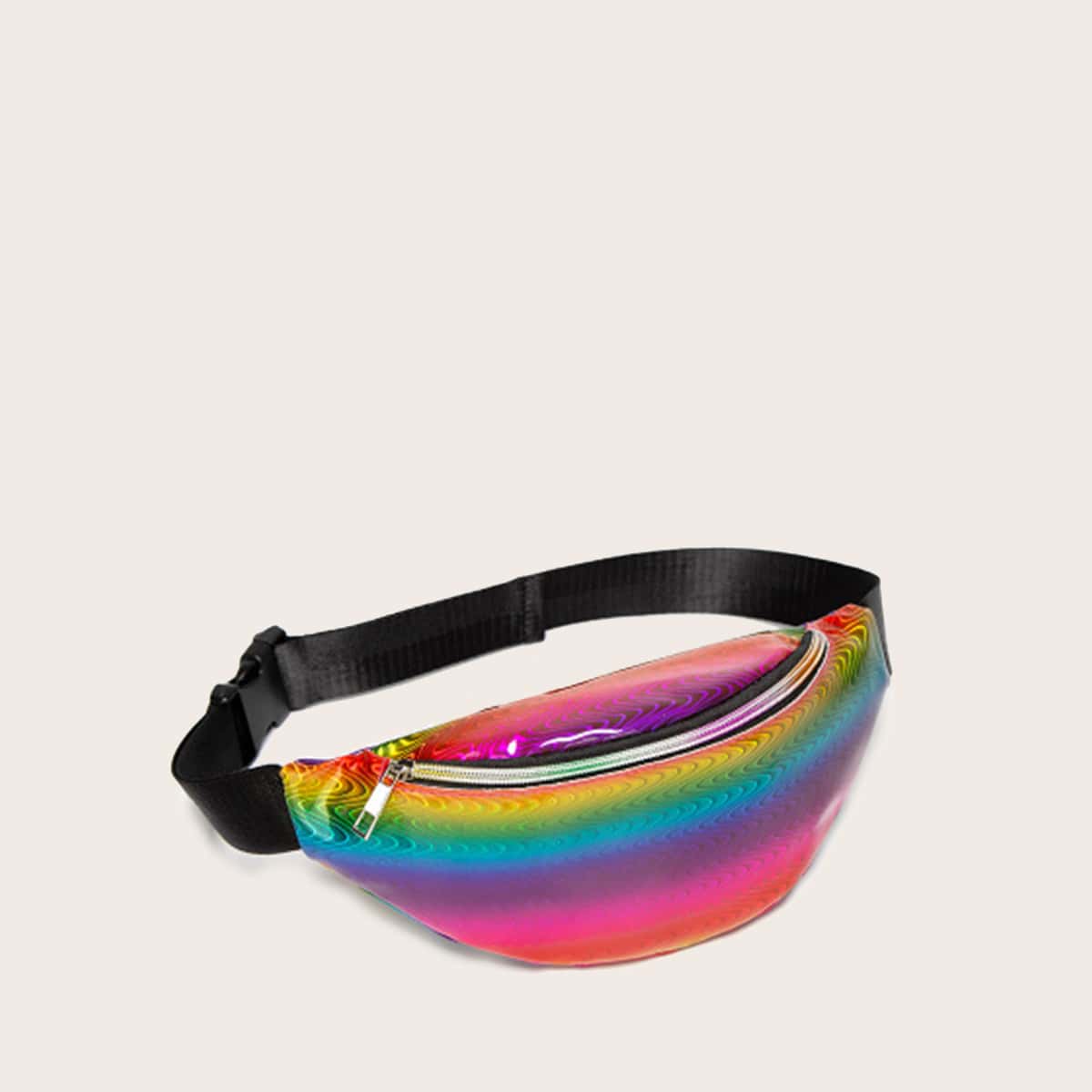 

Gradient Rainbow Fanny Pack, Multicolor