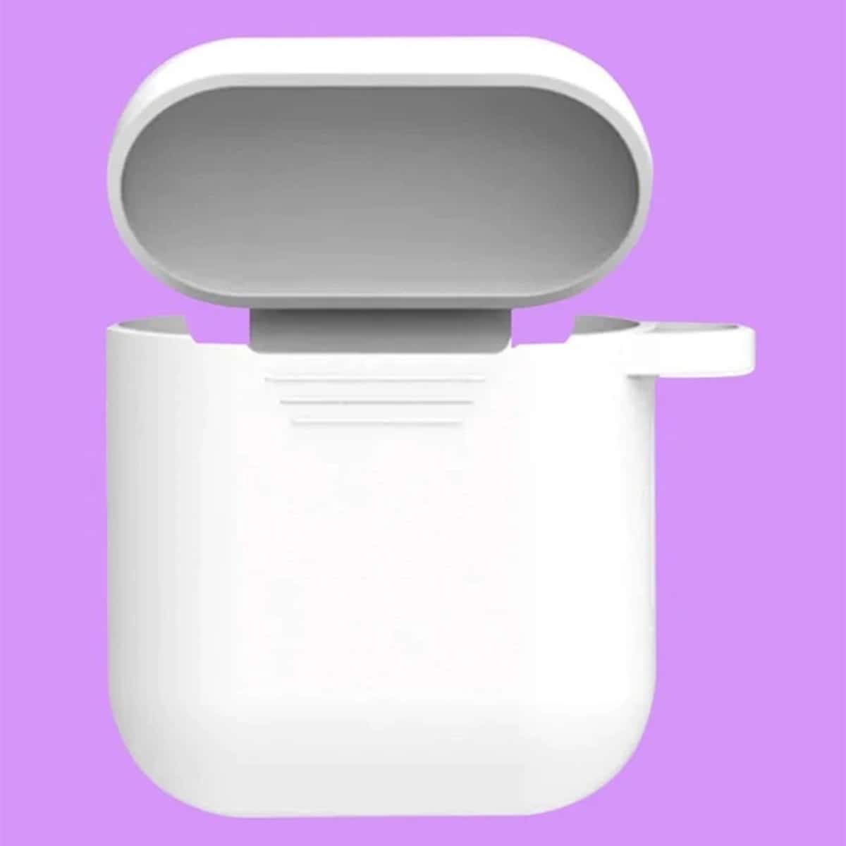 

AirPods Case & AirPods Cover & Anti-Lost Rope & Hook, White