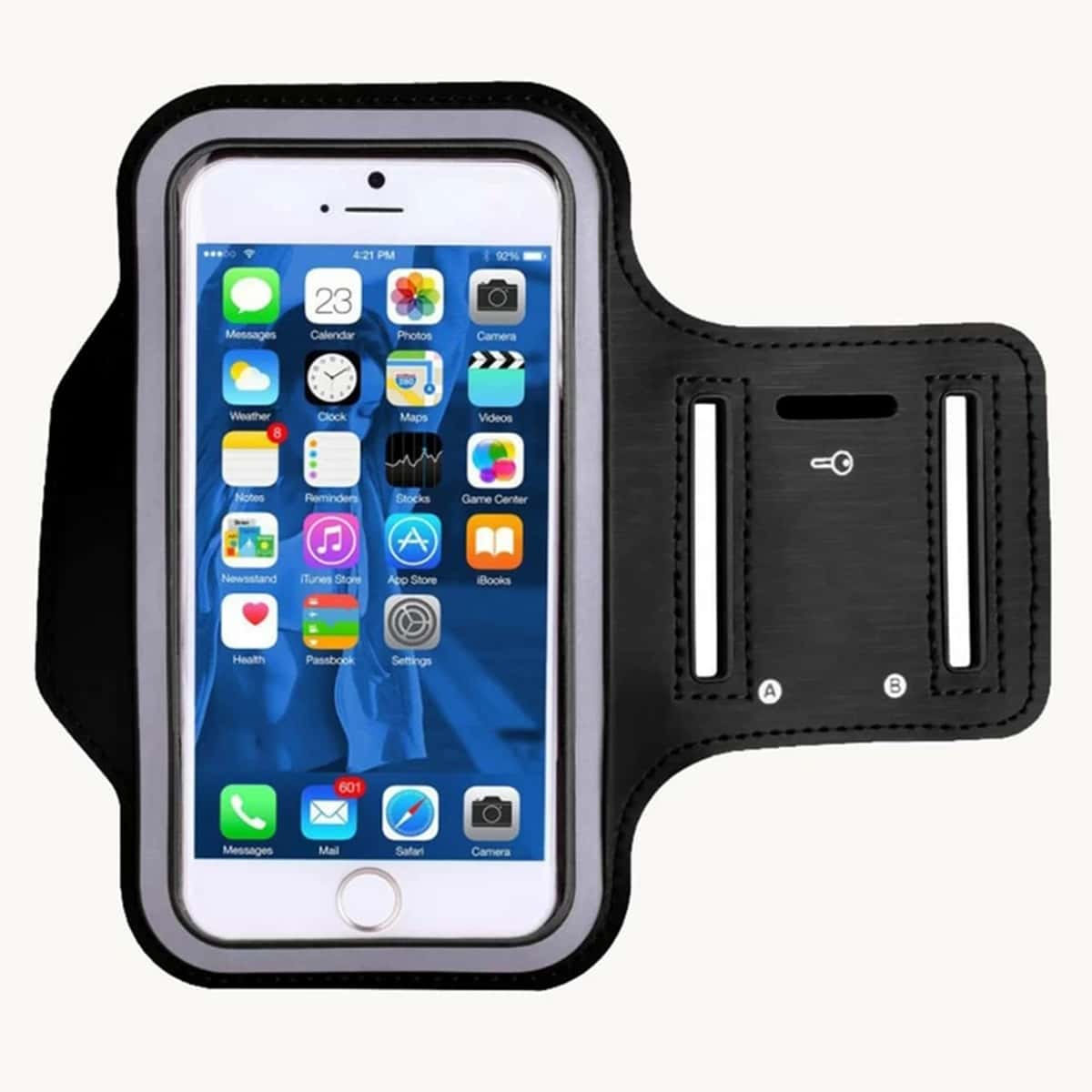 

Outdoor Sports Mobile Phone Arm Bag, Black