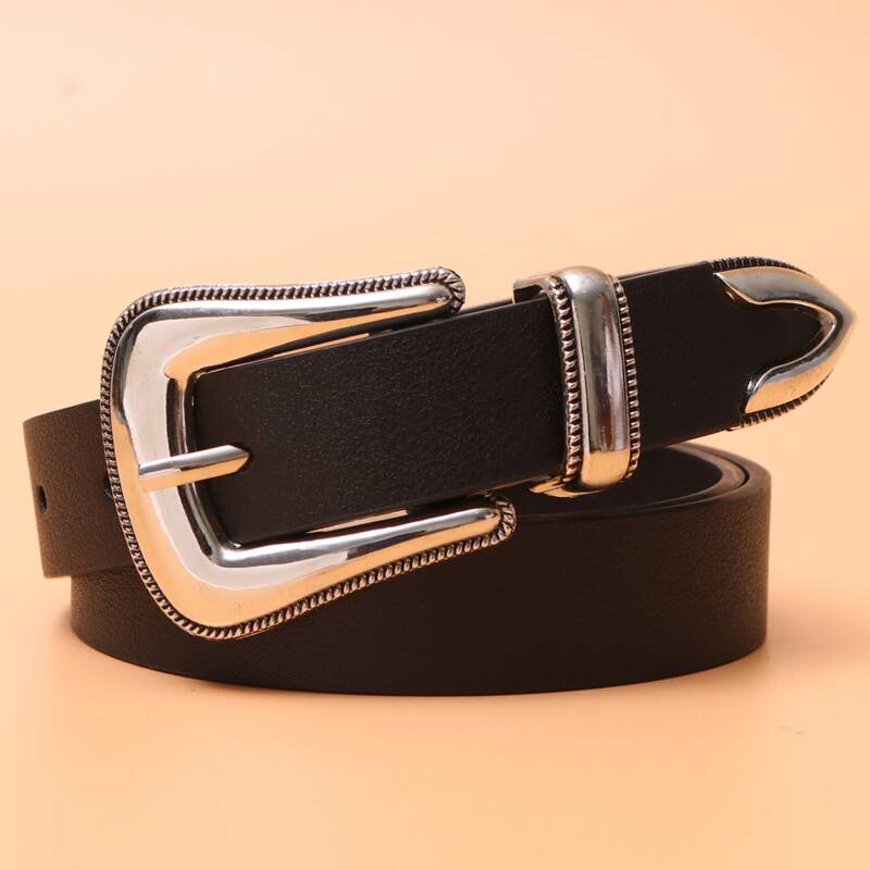 

Western Buckle Belt, Black