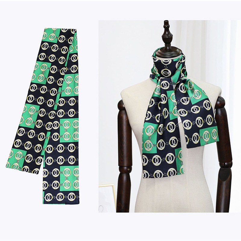 

Chain Pattern Scarf, Multicolor