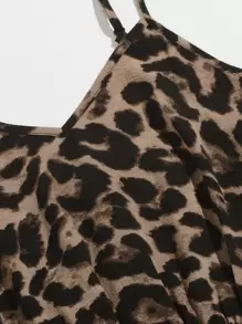 SHEIN Unity Leopard Slip Dress