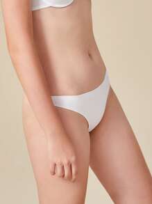 SHEIN 素色無縫內褲 - 白色 - 查看 5